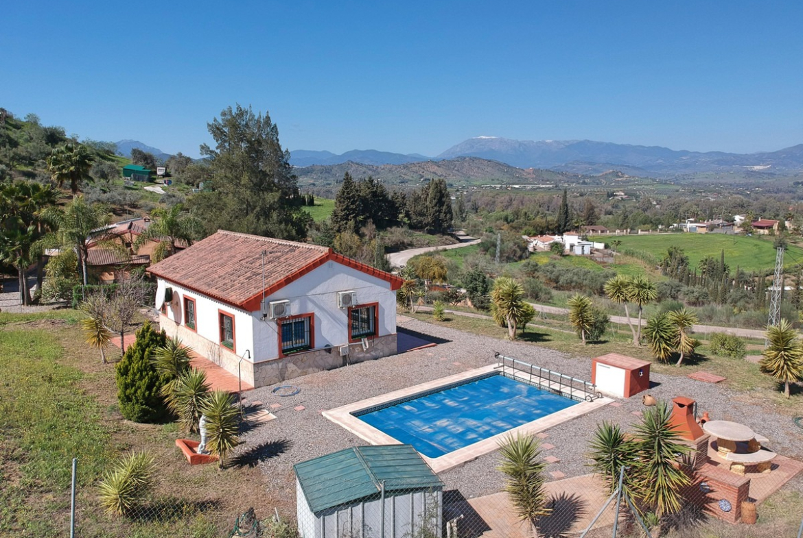 villa andaluz holiday rental villa coin malaga aerial