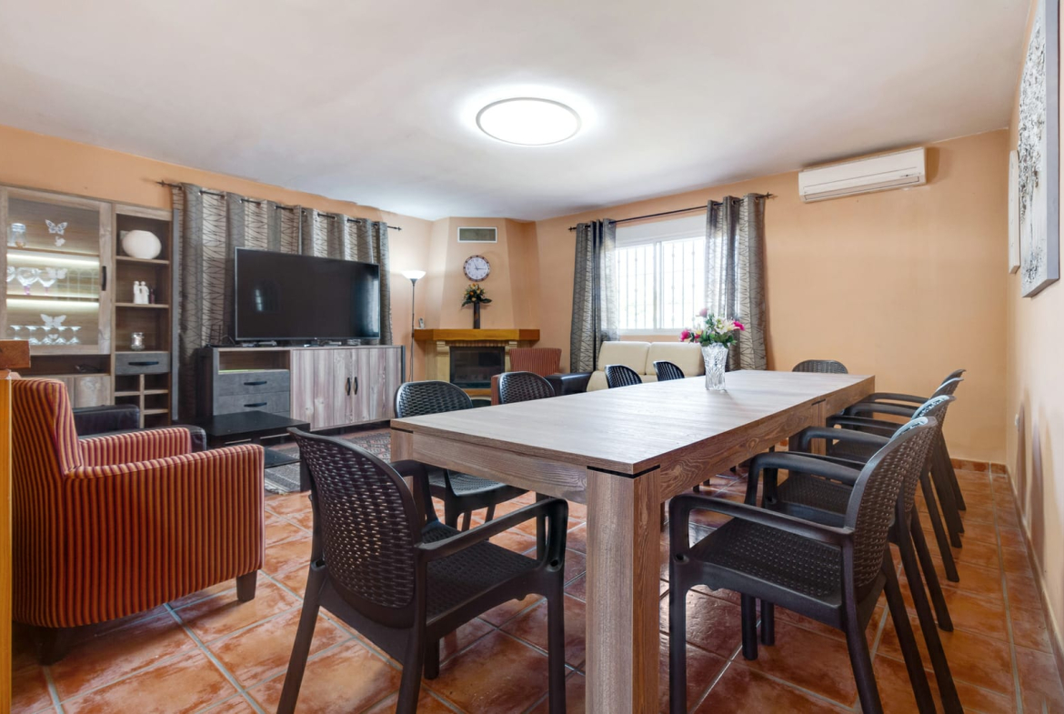 living room large villa paloma holiday rental villa alhaurin el grande