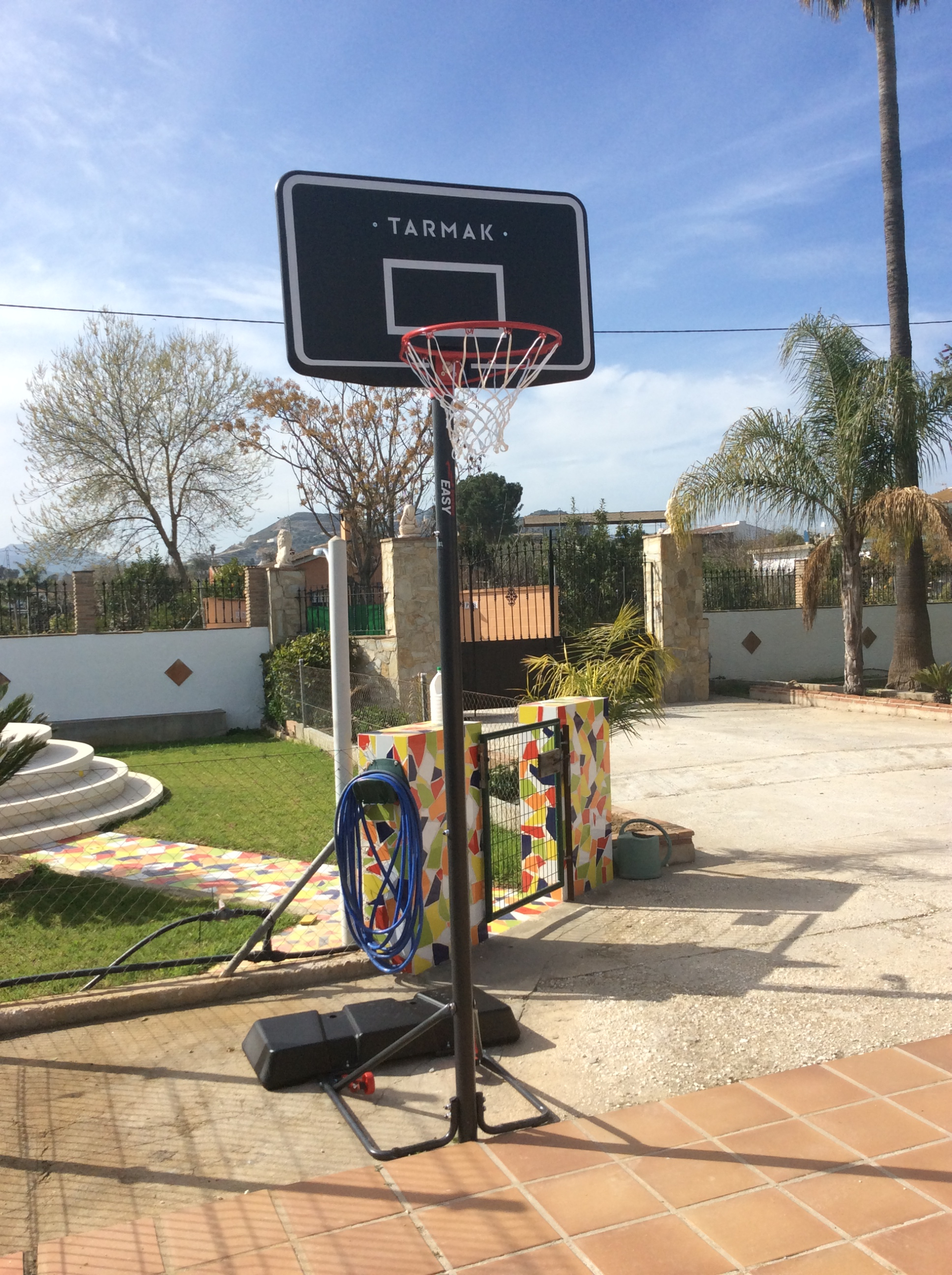 basket ball net villa paloma holiday rental villa alhaurin el grande