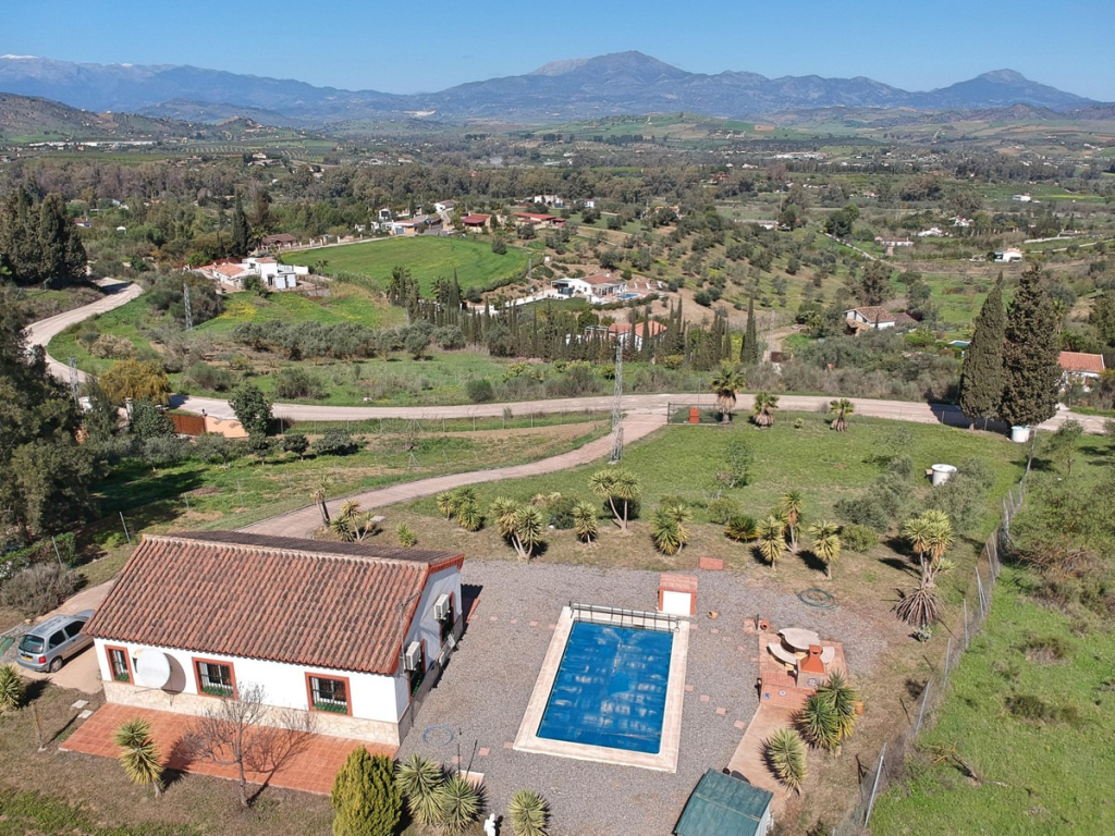 aerial 2 villa andaluz holiday rental villa coin malaga